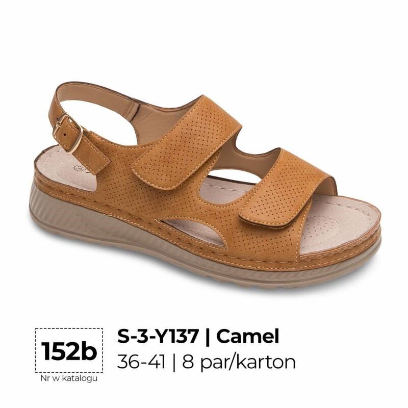 Sandały płaskie damskie Roz 36-41 / 8 par